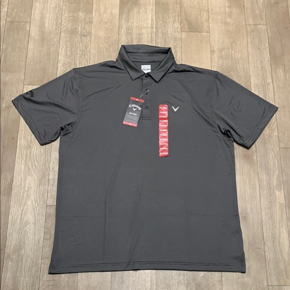 Mens NWT Callaway Golf Polo Performance Active Moisture Wicking‎ Shirt - Picture 1 of 9